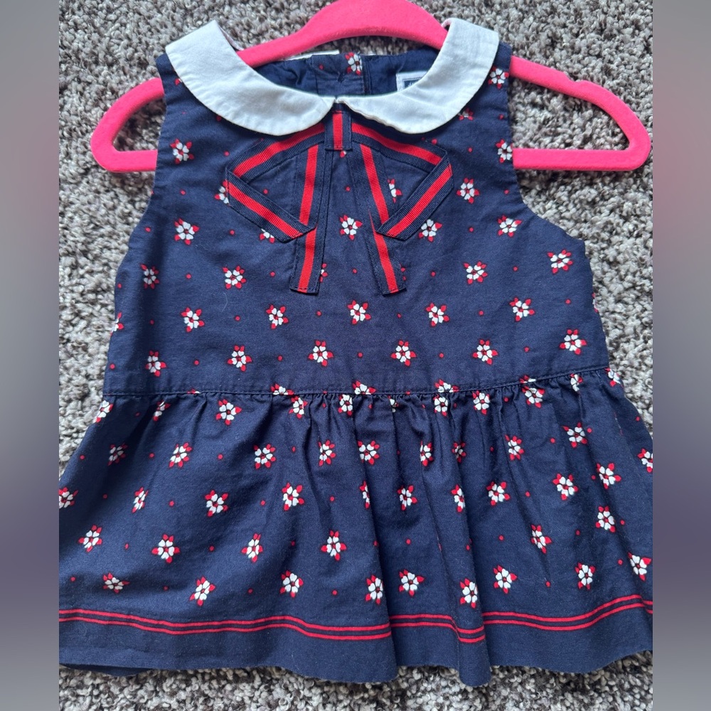 Janie and Jack Navy Todder Tank